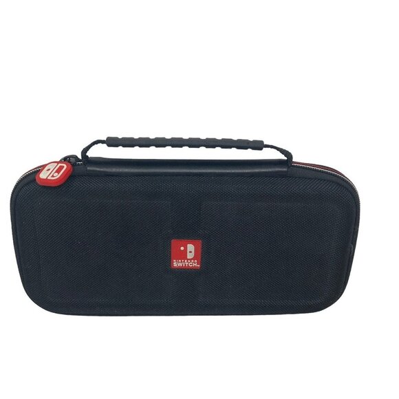 Nintendo Switch Game Traveler Travel Stand Carrying Case Black 10x5 - Picture 8 of 11